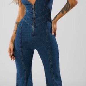 REVICE Denim Jumpsuit